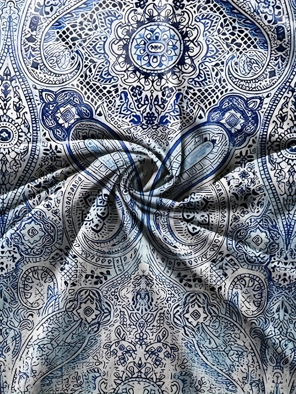 Casual Paisley Blouse