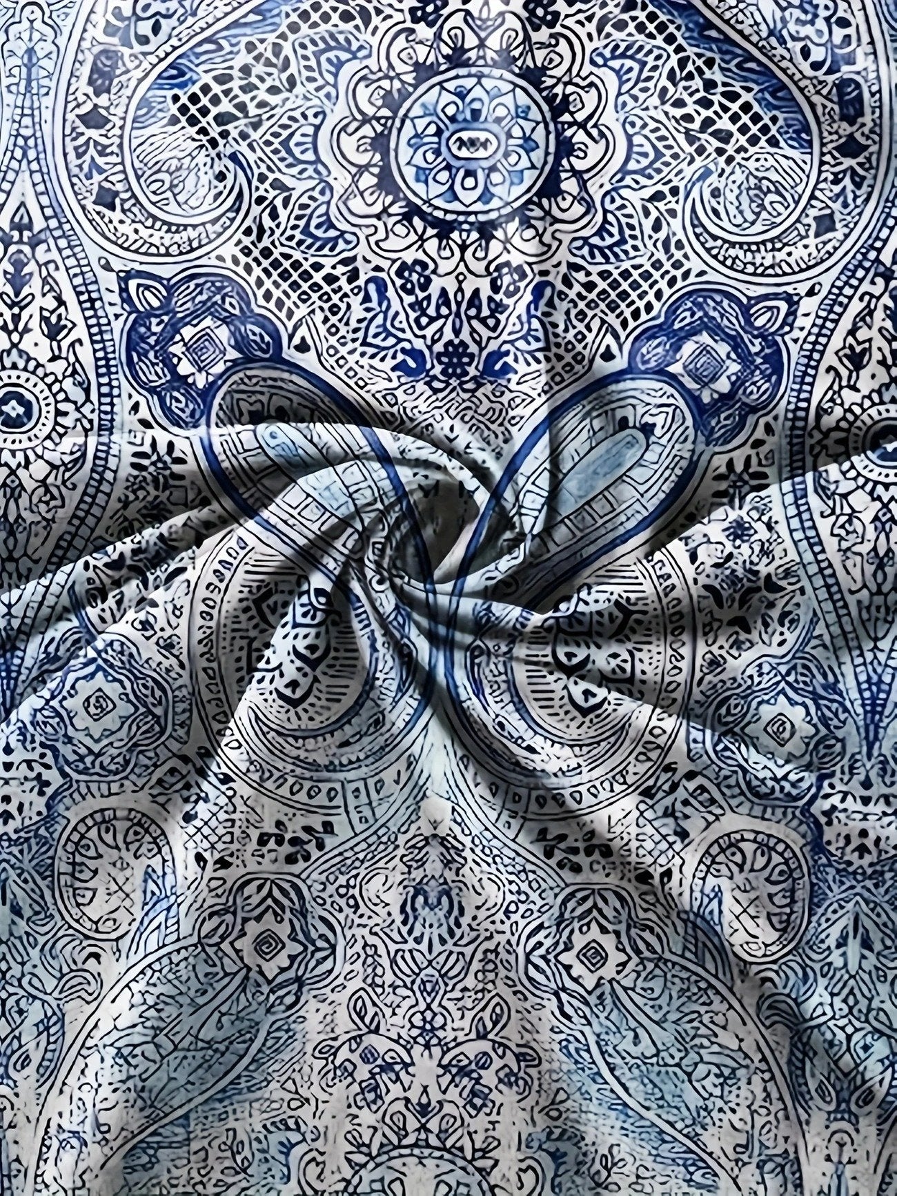Casual Paisley Blouse
