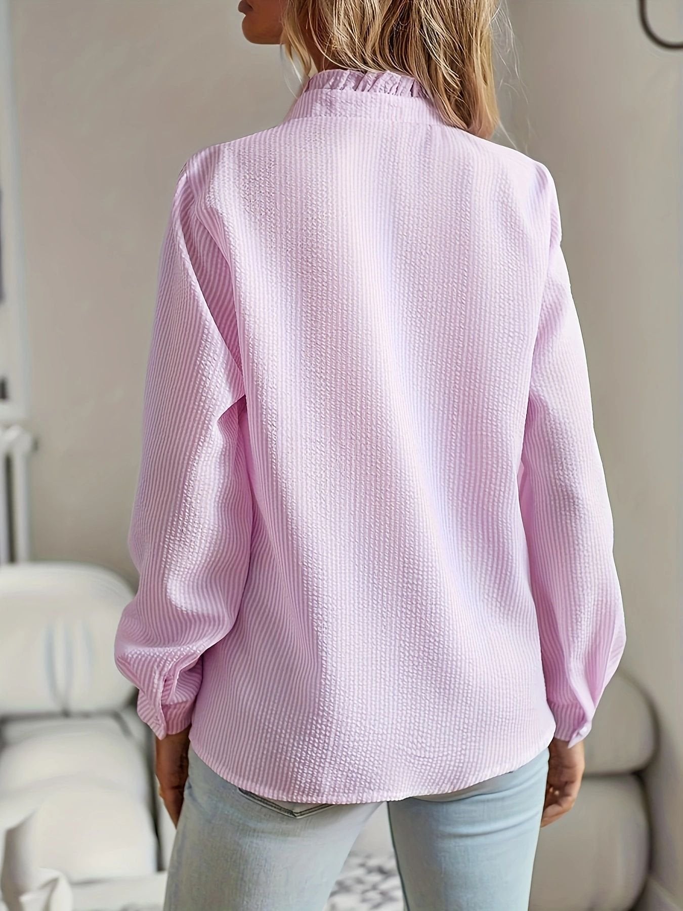 Others Loose Vintage Cotton Shirt