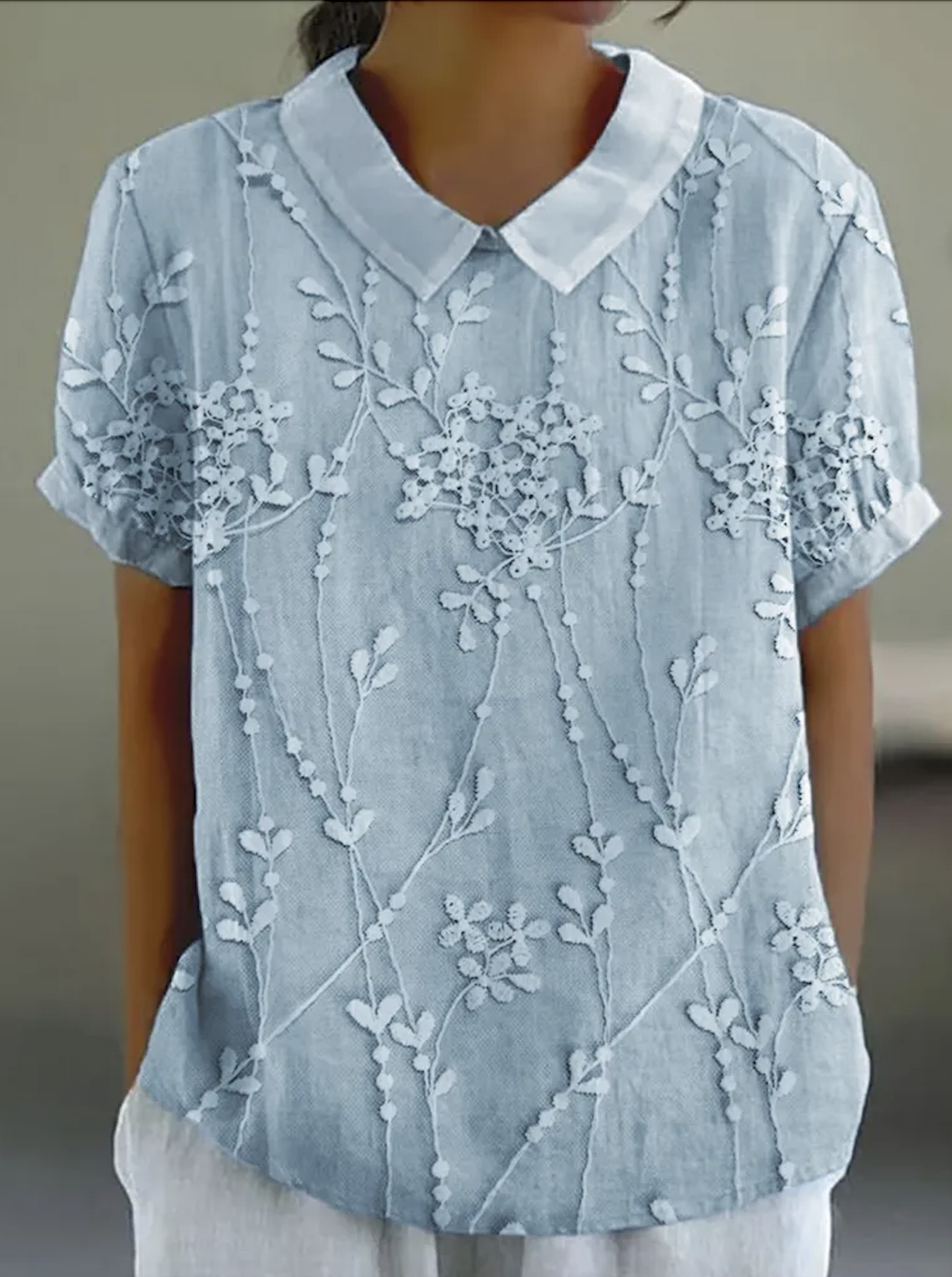 Cotton Casual Floral Shirt