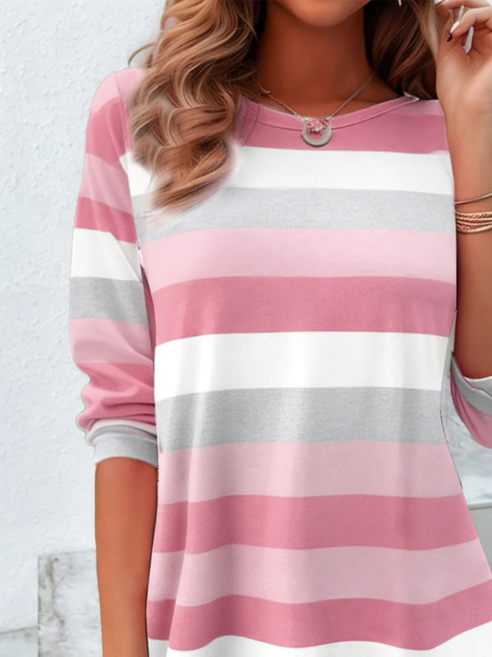 Elegant Loose Cotton T-Shirt