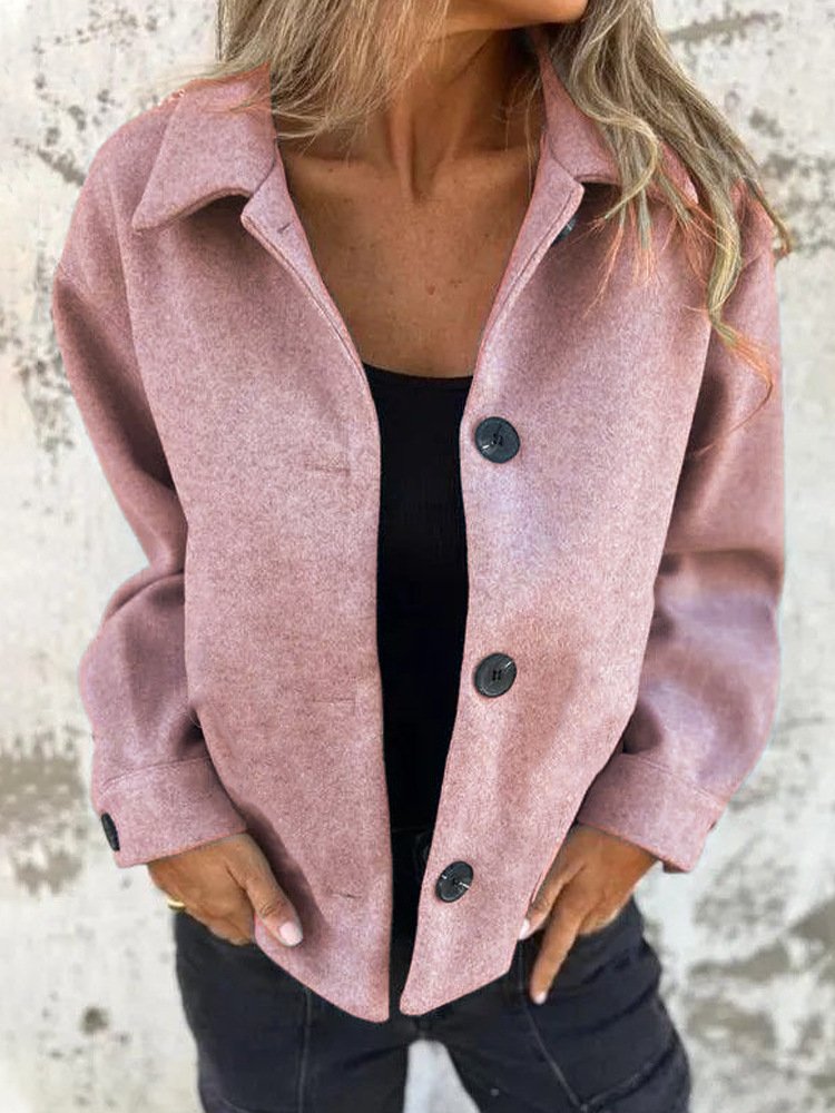 Loose Elegant Split Joint Jacket