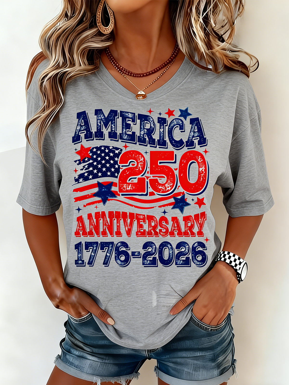 250th anniversary Independence Day Casual T-Shirt