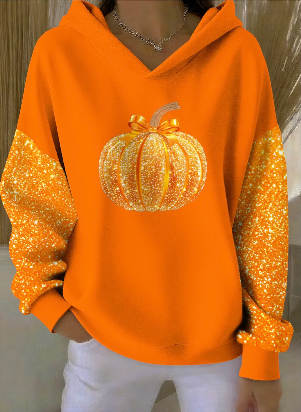 Hoodie Casual Regular Fit Halloween Hoodie