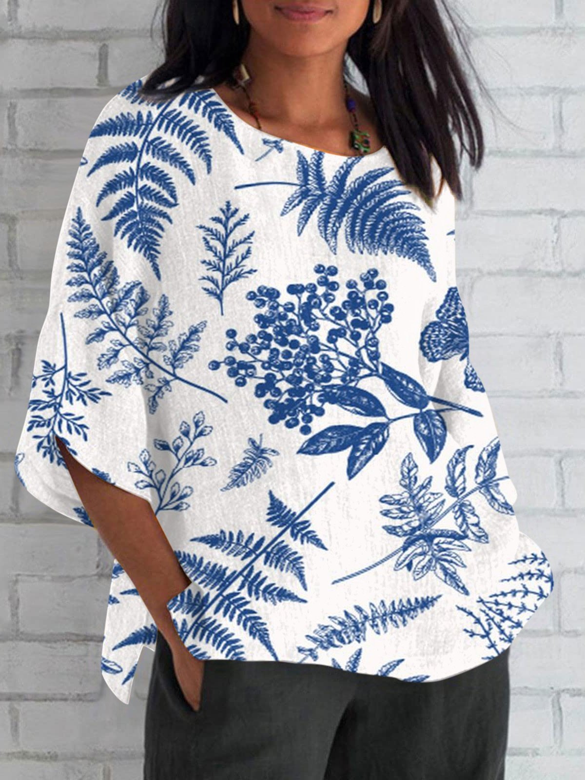 Women's Short Sleeve T-shirt Summer Plain Printing V Neck Daily Going Out Casual Top