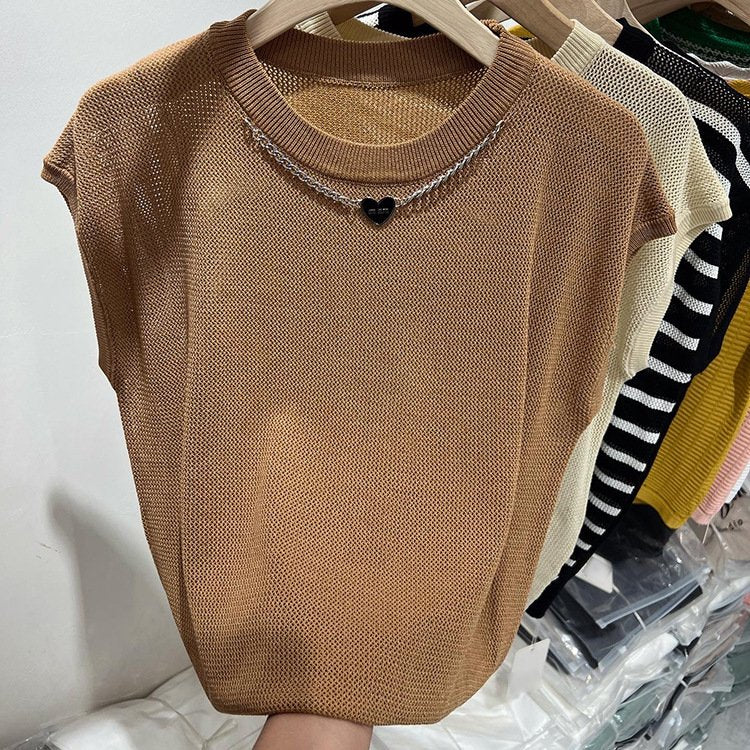 Plain Regular Fit Others Elegant T-Shirt