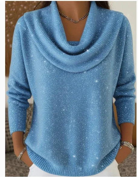 Crew Neck Casual Sweater