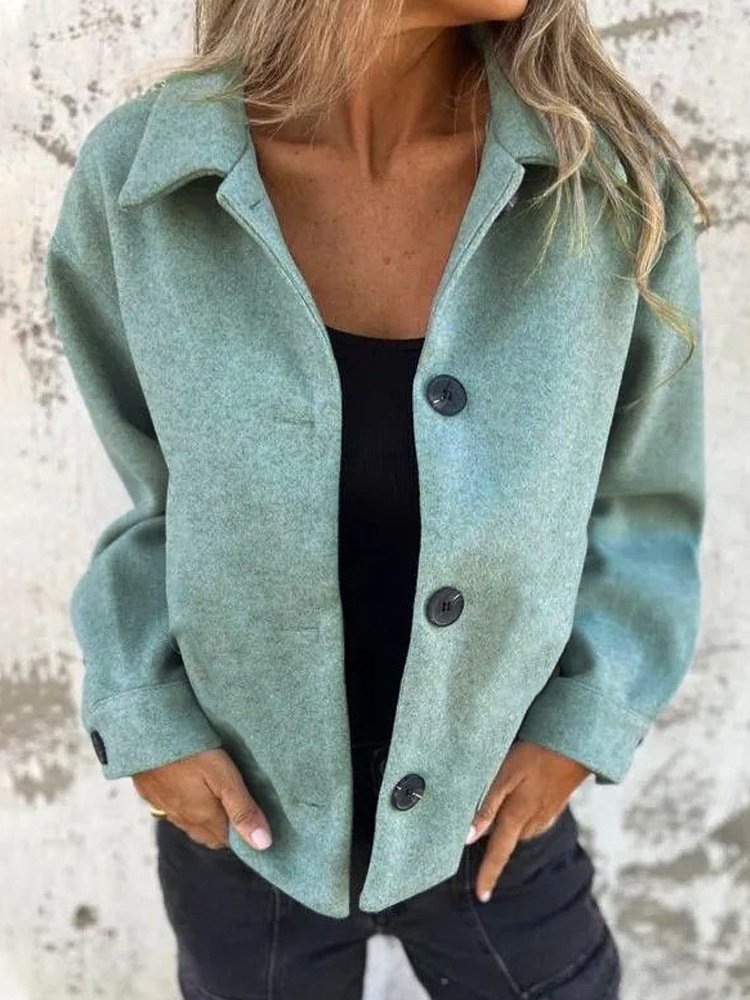 Loose Elegant Split Joint Jacket