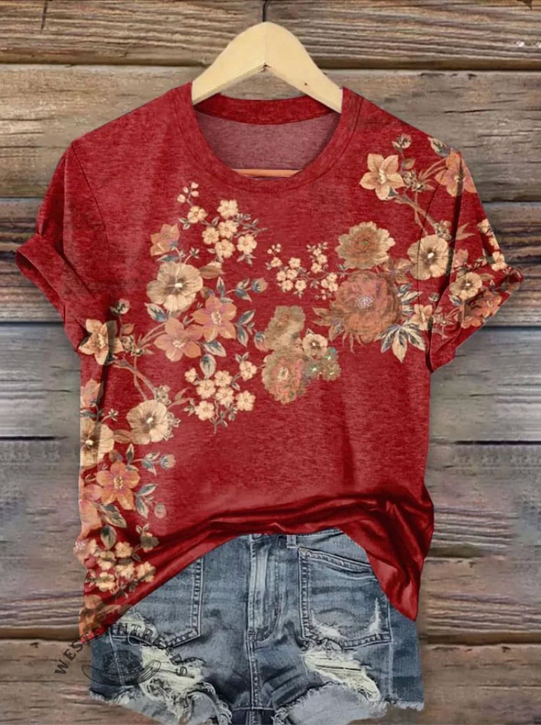 Crew Neck Casual T-Shirt