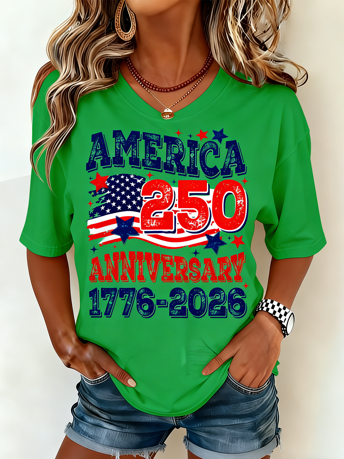 250th anniversary Independence Day Casual T-Shirt