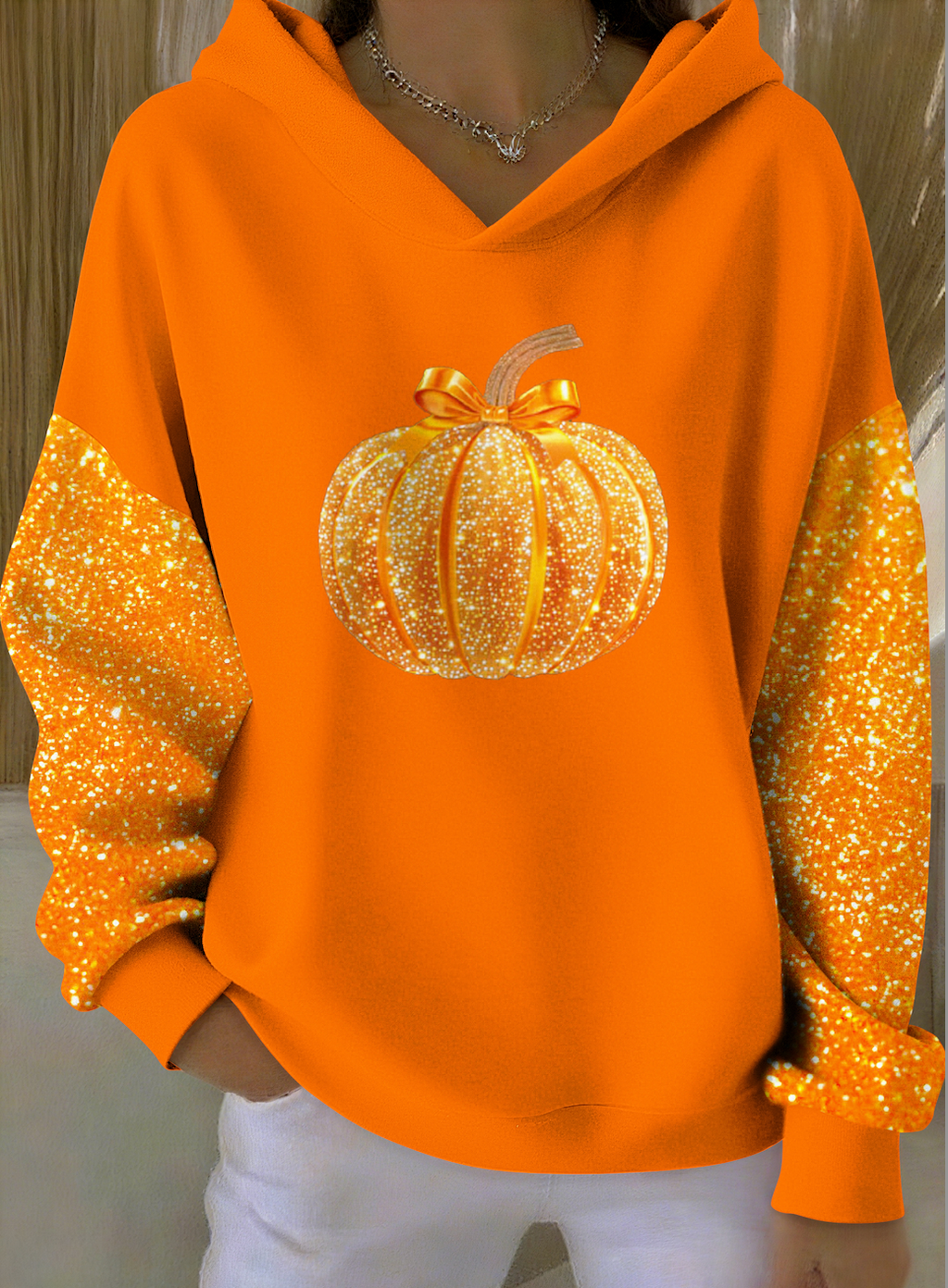 Hoodie Casual Regular Fit Halloween Hoodie