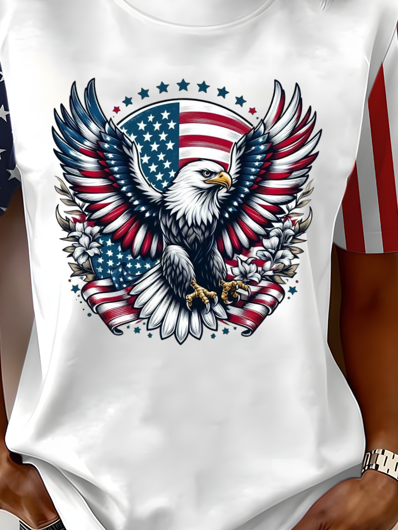 Cotton Casual Regular Fit Crew Neck T-Shirt