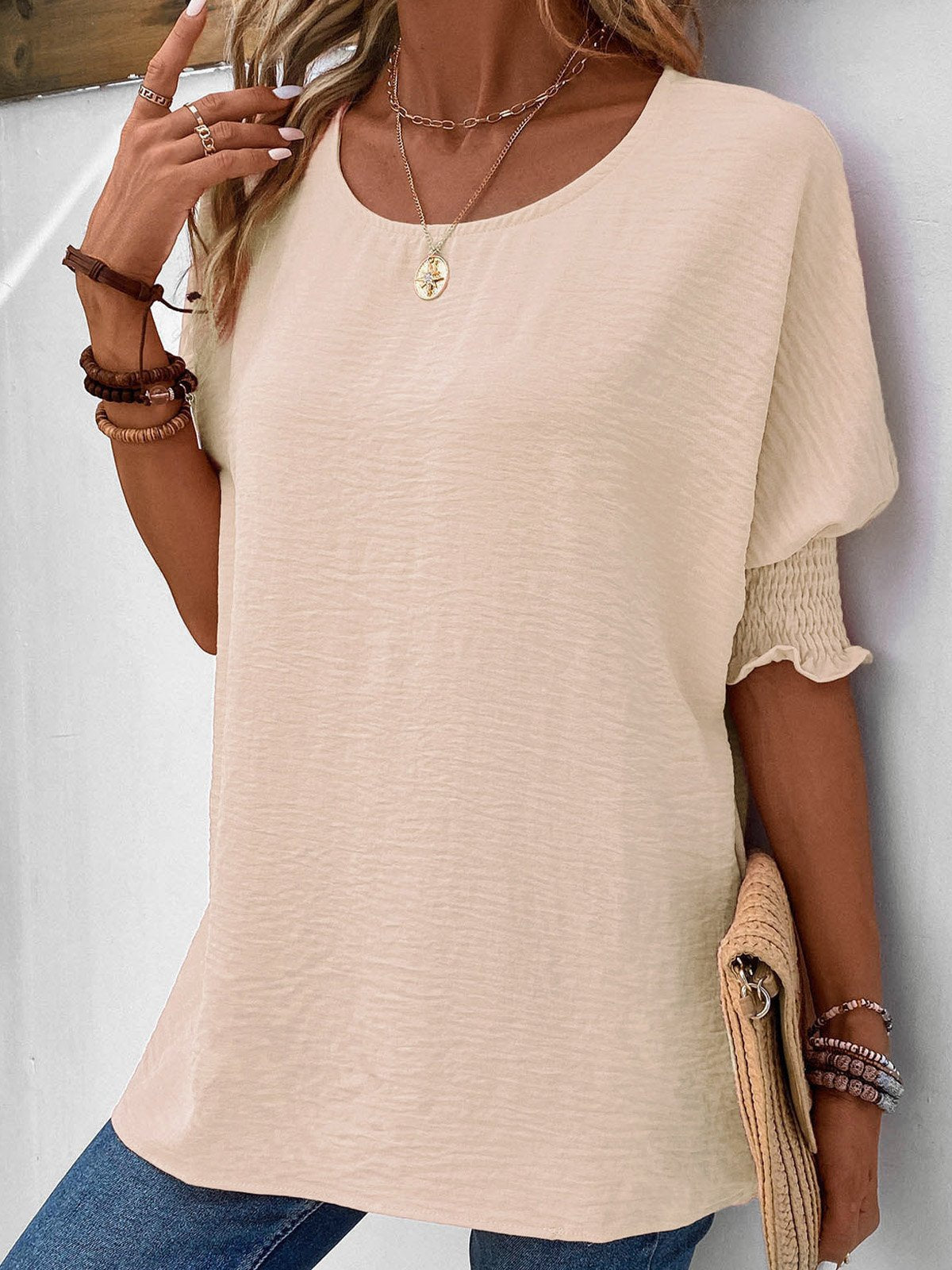 Casual Loose Plain Shirt