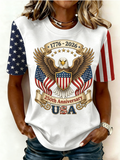 250th anniversary Casual Crew Neck T-Shirt