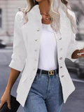 Plain Others Loose Sexy Jacket