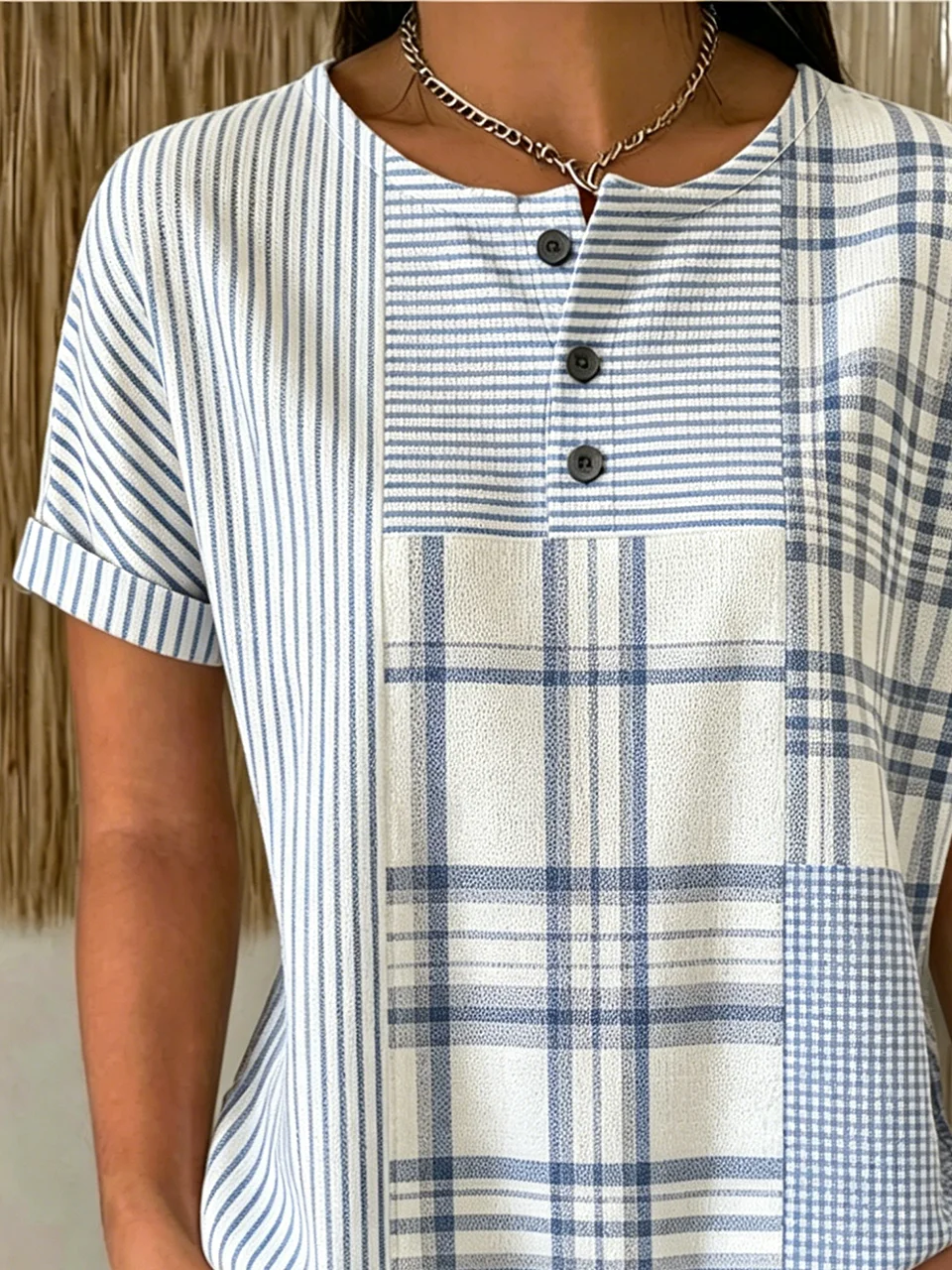 Striped Vintage Others Loose T-Shirt