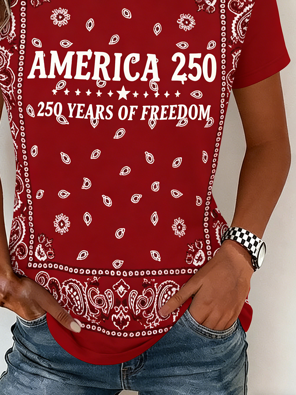 Loose Crew Neck Casual T-Shirt