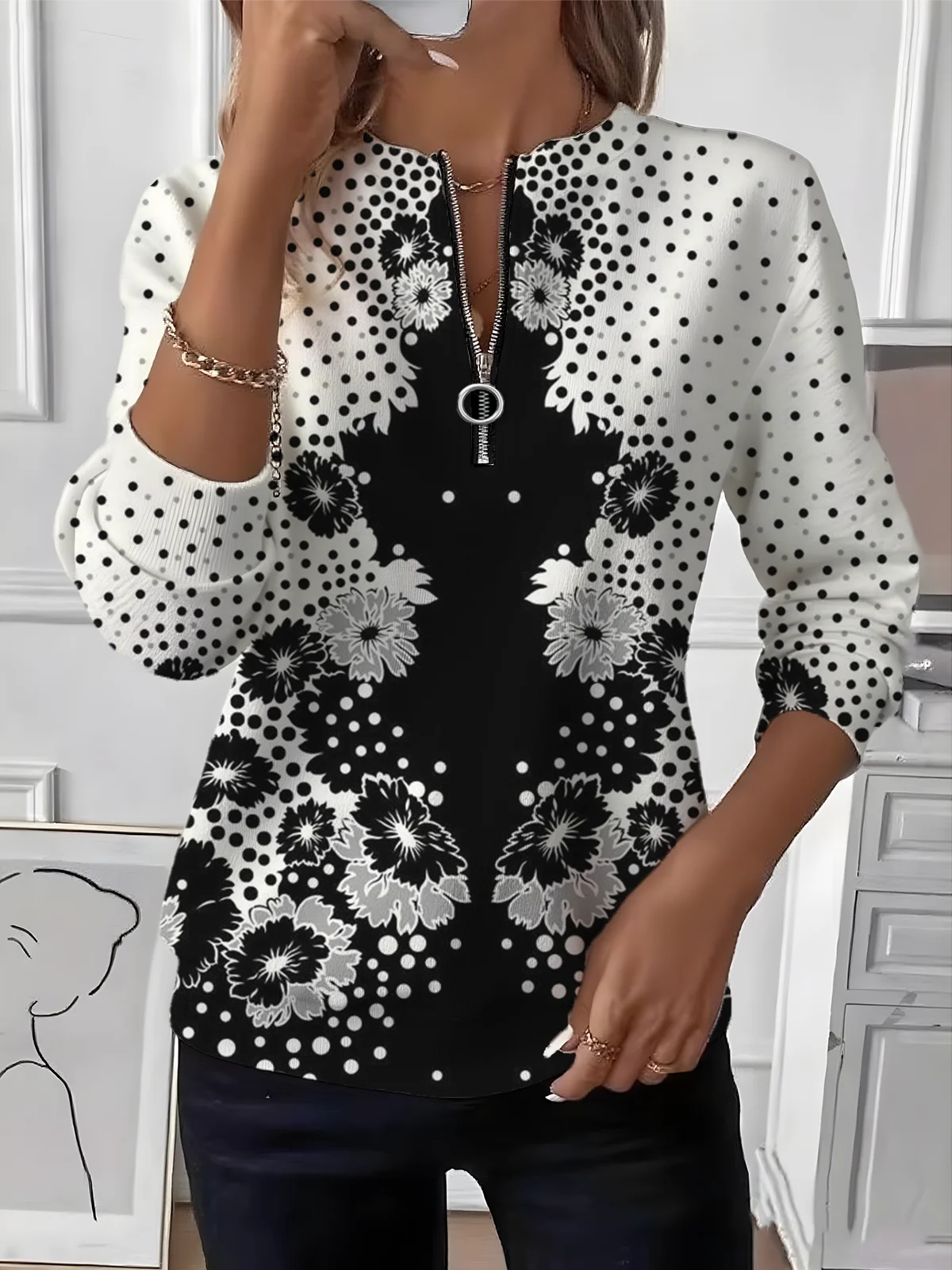 Loose Imitation Cashmere Vintage Sweater
