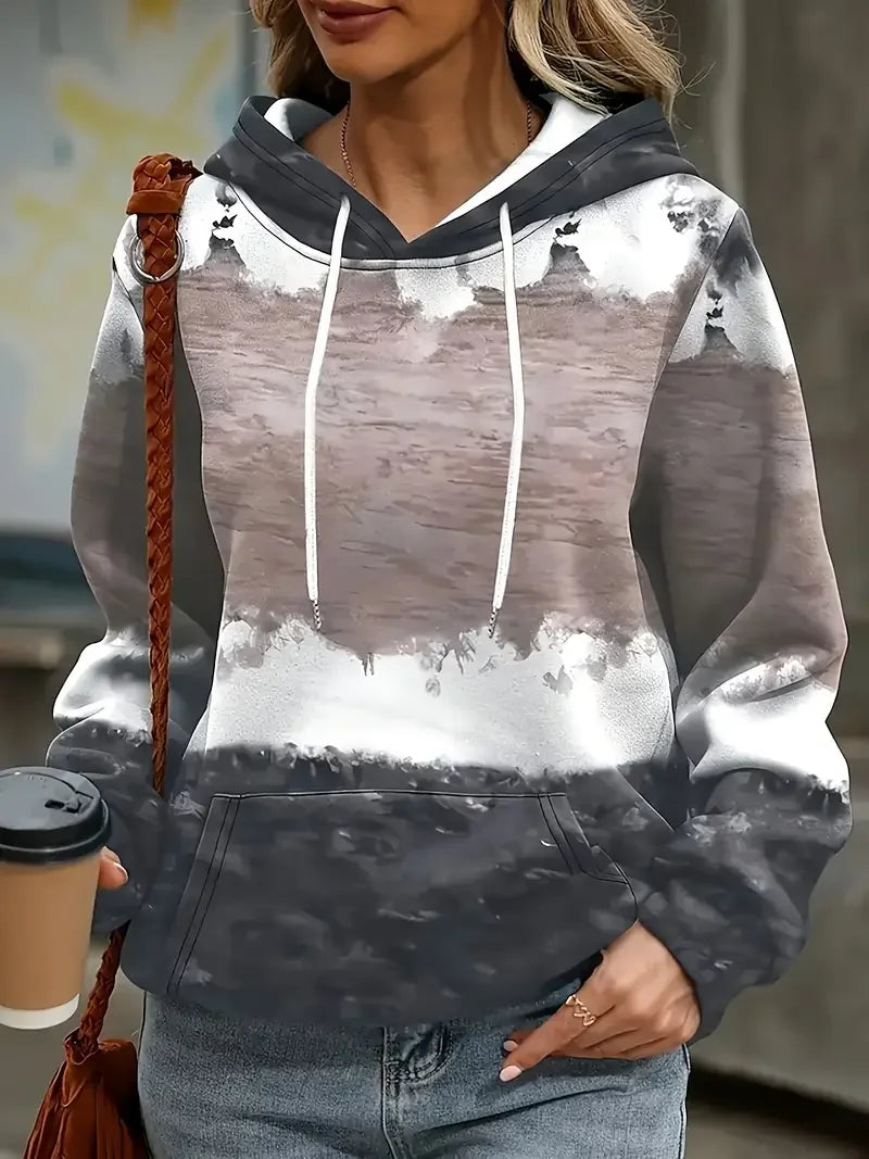Printing Hoodie Casual Hoodie