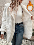 Casual Hoodie Trench Coat