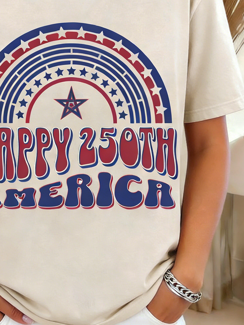 250th anniversary Regular Fit Casual T-Shirt