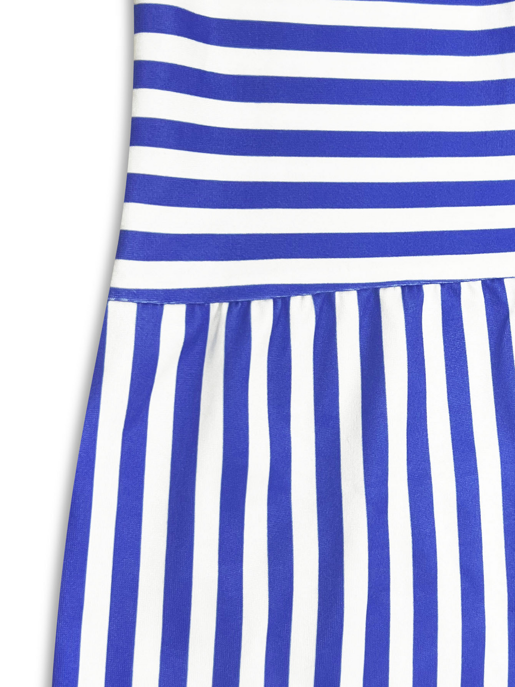 Striped Vacation Crew Neck Sleeveless Summer Casual Dress
