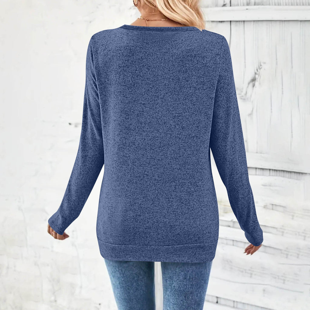 V Neck Casual T-Shirt